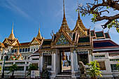 Bangkok Grand Palace, details of the entraceways of the Dusit group. 